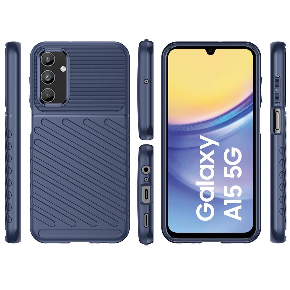 Thunder Case für Samsung Galaxy A15 4G/5G in Blau