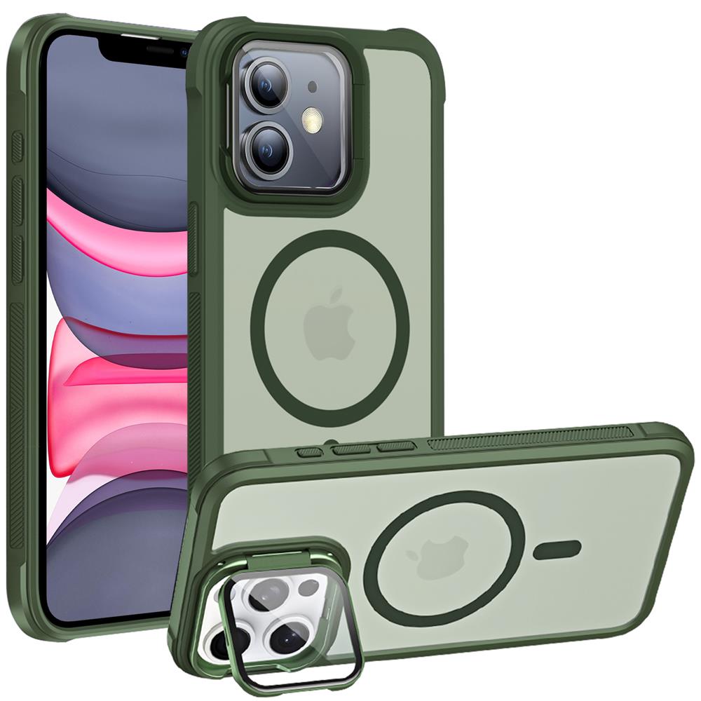 Colour Magsafe für Apple iPhone 12 in Grün