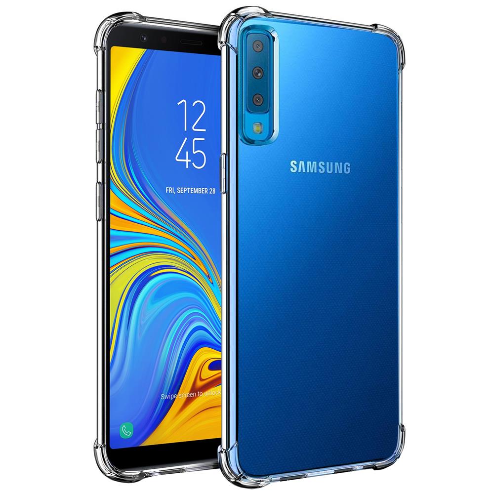 Rugged TPU für Samsung Galaxy A7 2018 in Transparent