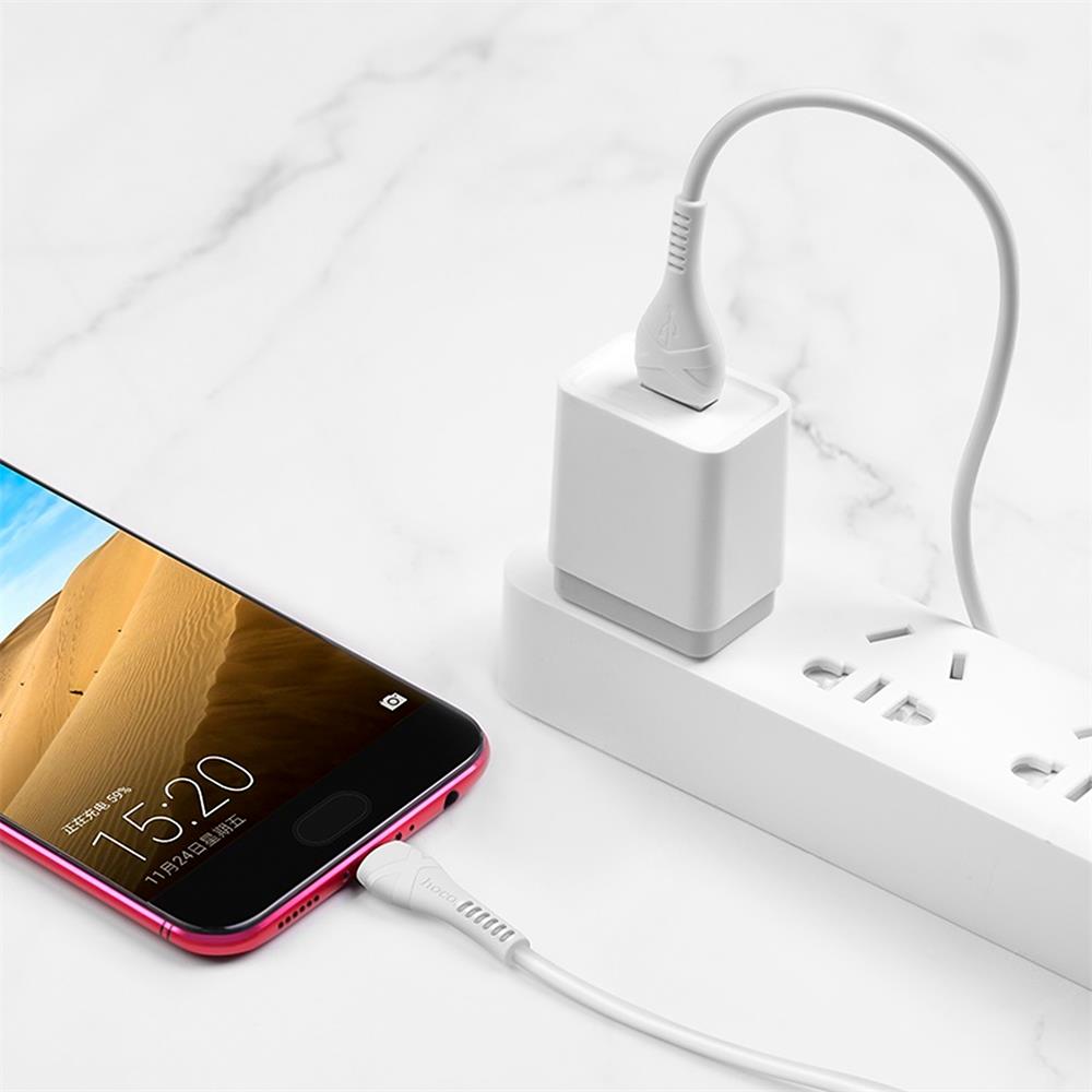 Hoco USB Kabel - X37 microUSB - 1M in Weiss