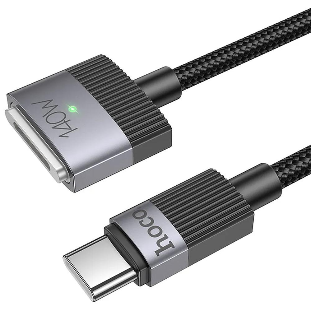 Hoco USB Kabel - U141 Typ-C auf MagSafe 3 in Schwarz