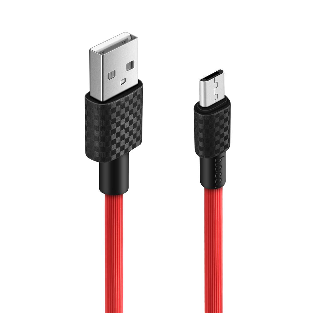 Hoco USB Kabel - X29 microUSB - 1M in Rot