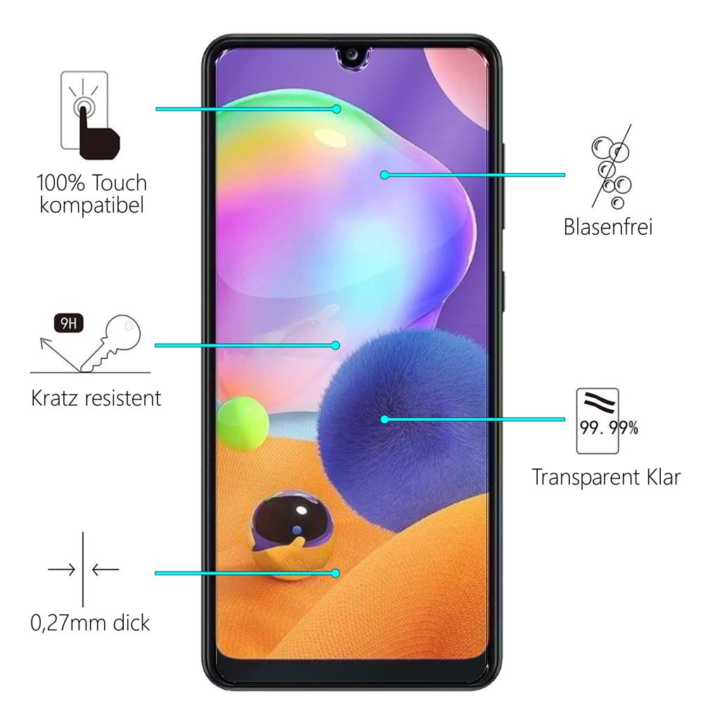 Glas 2in1 für Samsung Galaxy A13 5G / A04s
