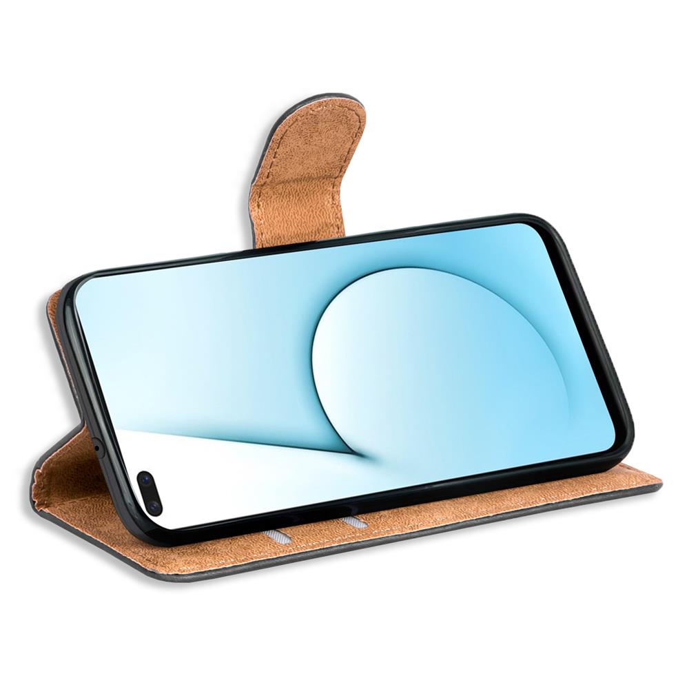 Basic Wallet für Realme X50 5G / X3 in Schwarz