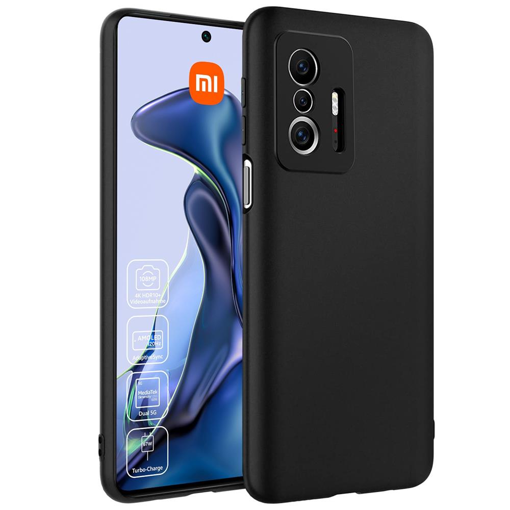 Classic TPU für Xiaomi Mi 11T / Mi 11T Pro in Schwarz