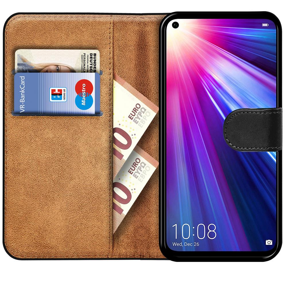 Basic Wallet für Honor View 20 in Schwarz