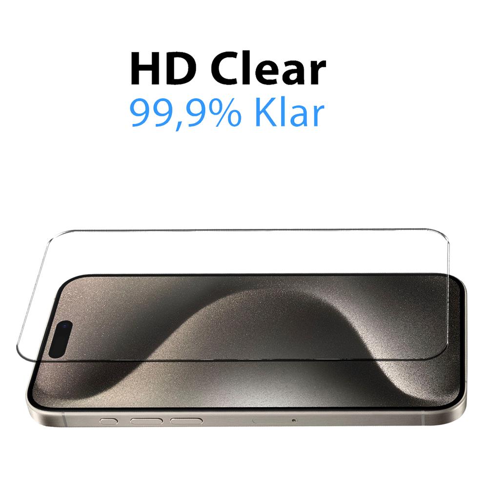 4in1 Glas Set für Apple iPhone 15 Pro