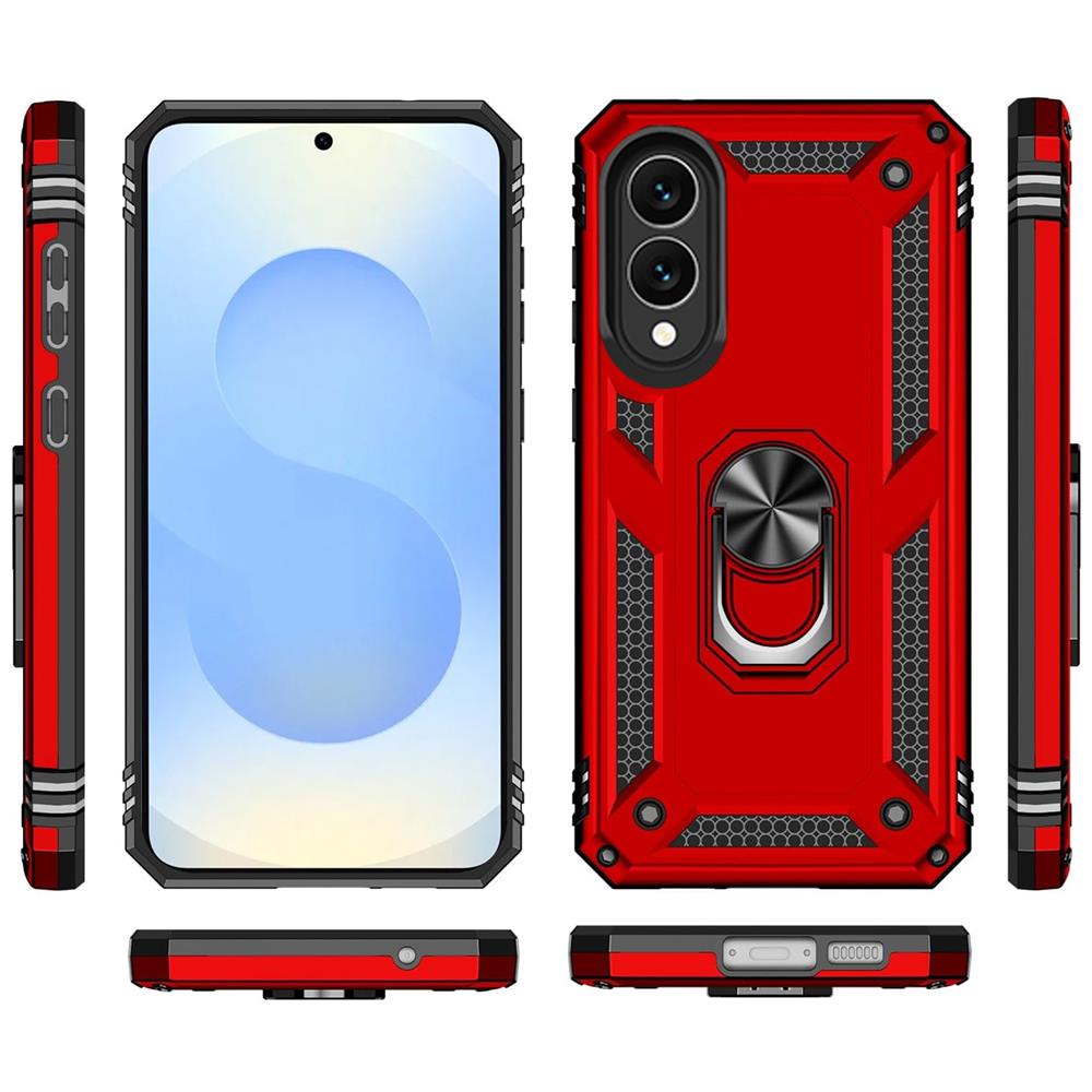 Army Case für Samsung Galaxy S25 Edge in Rot