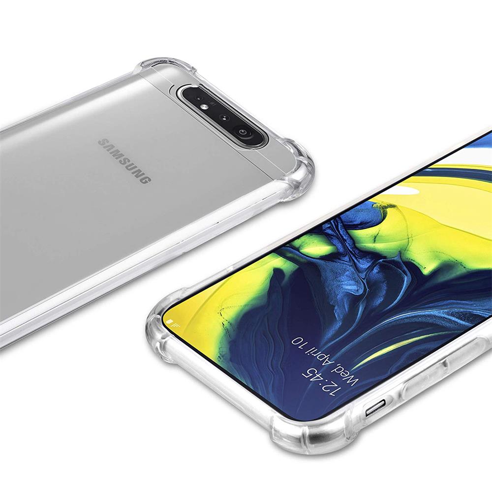 Rugged TPU für Samsung Galaxy A80 in Transparent