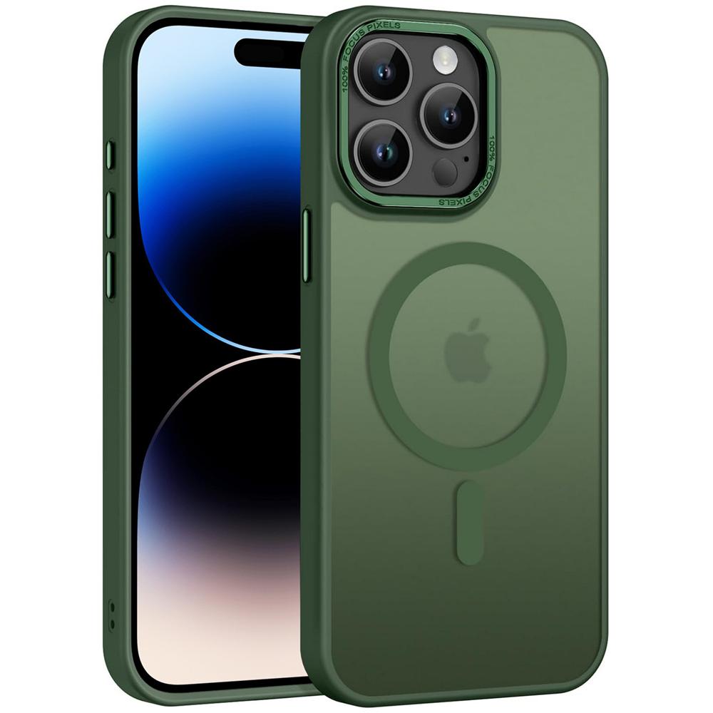 Frame Case für Apple iPhone 14 Pro Max in Grün