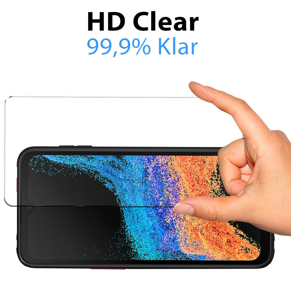 Glas 2in1 für Samsung Galaxy XCover6 Pro