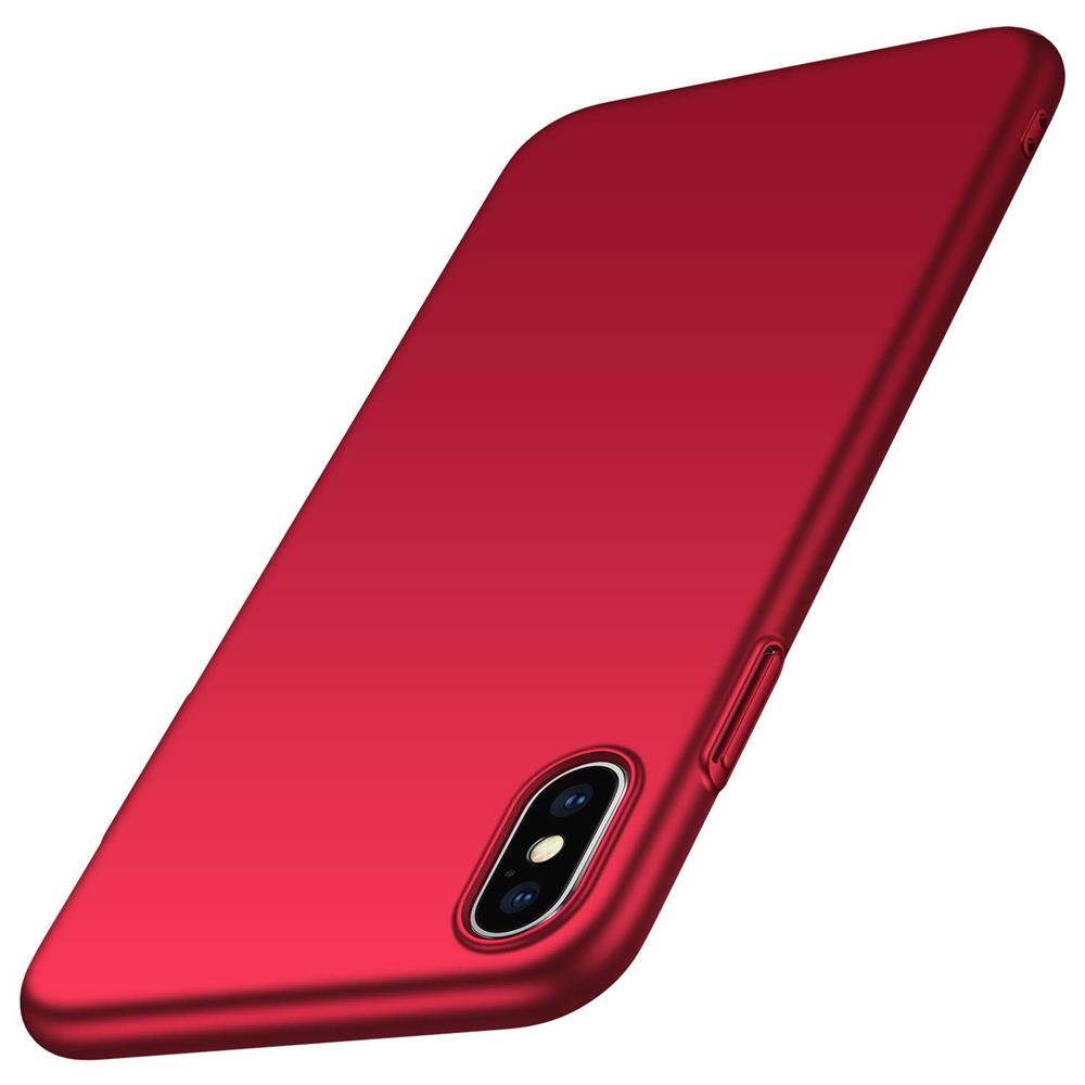 Classic Plain für Apple iPhone XS Max in Rot