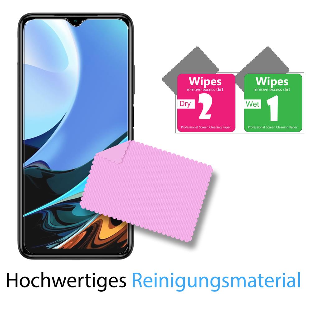Glas 2in1 für Xiaomi Redmi Note 9T