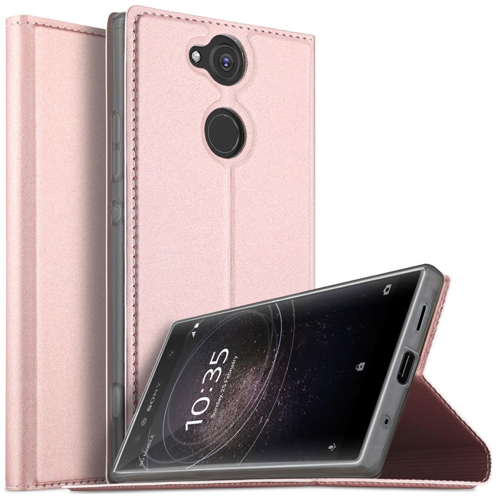 Electroplated Flip für Sony Xperia XA2 in Rosegold