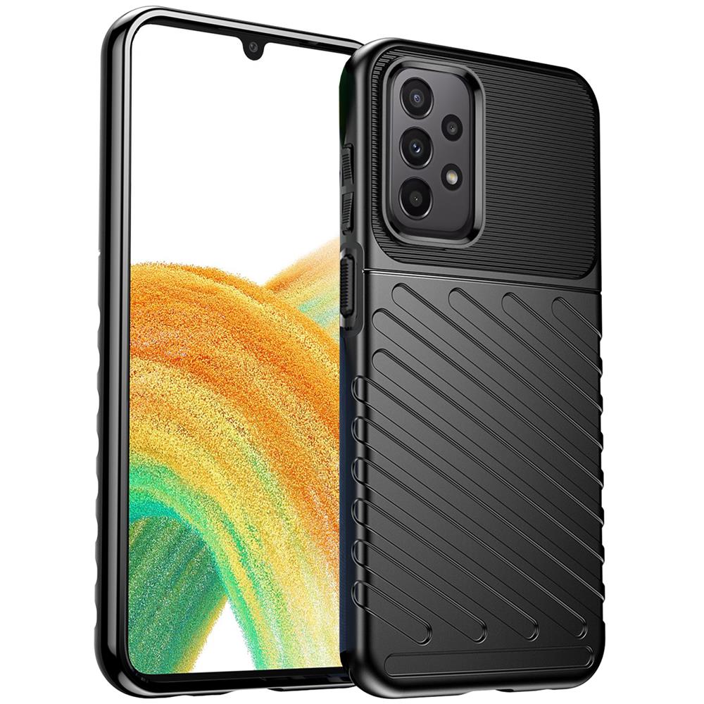 Thunder Case für Samsung Galaxy A33 5G in Schwarz