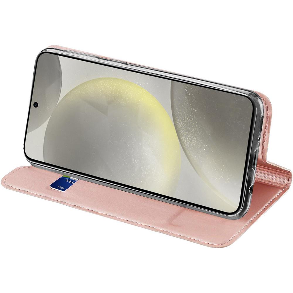 Electroplated Flip für Samsung Galaxy S24 FE in Rosegold