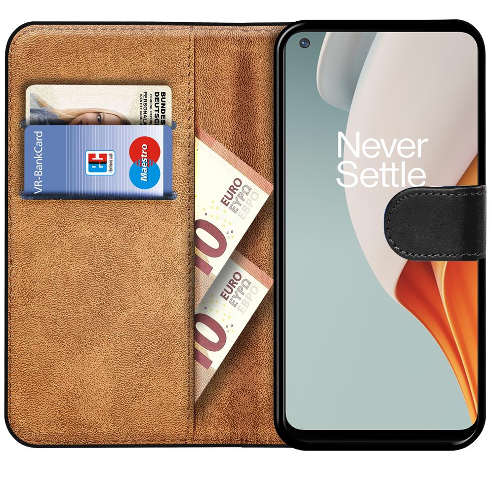 Basic Wallet für OnePlus N100 in Schwarz