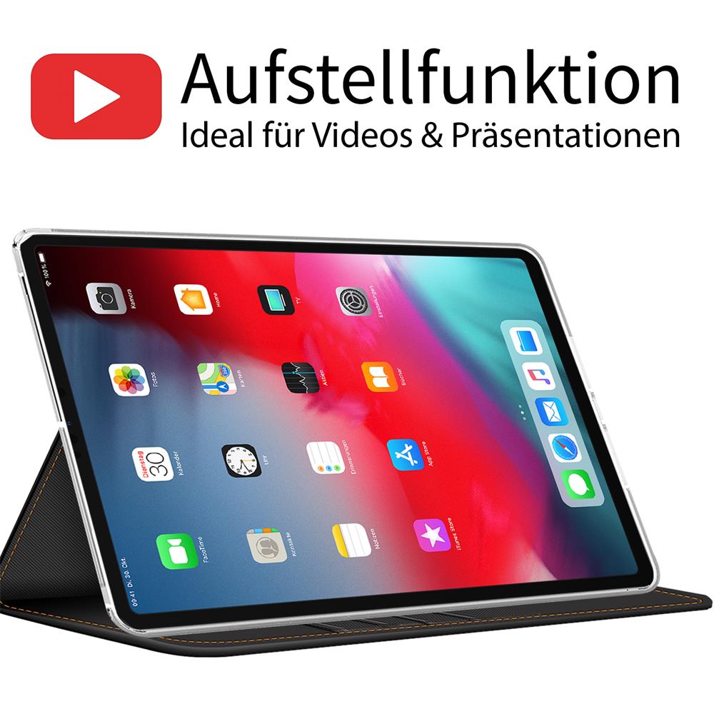 Texture Case für Apple iPad Pro 12.9 (2021) in Grau