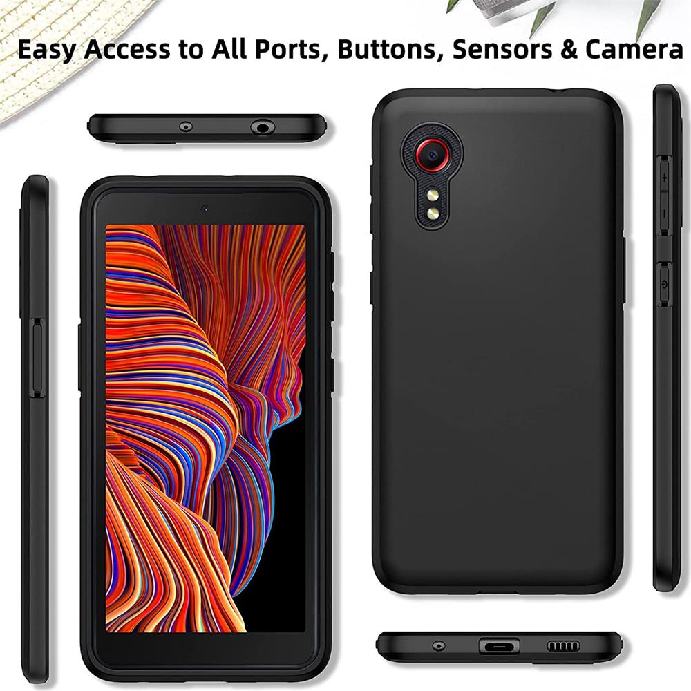 Classic TPU für Samsung Galaxy XCover 5 in Schwarz
