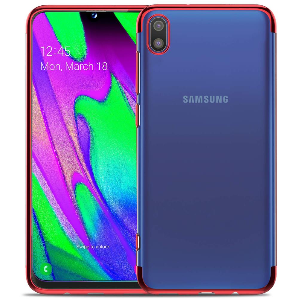 Zero Edge Color für Samsung Galaxy A10 in Rot