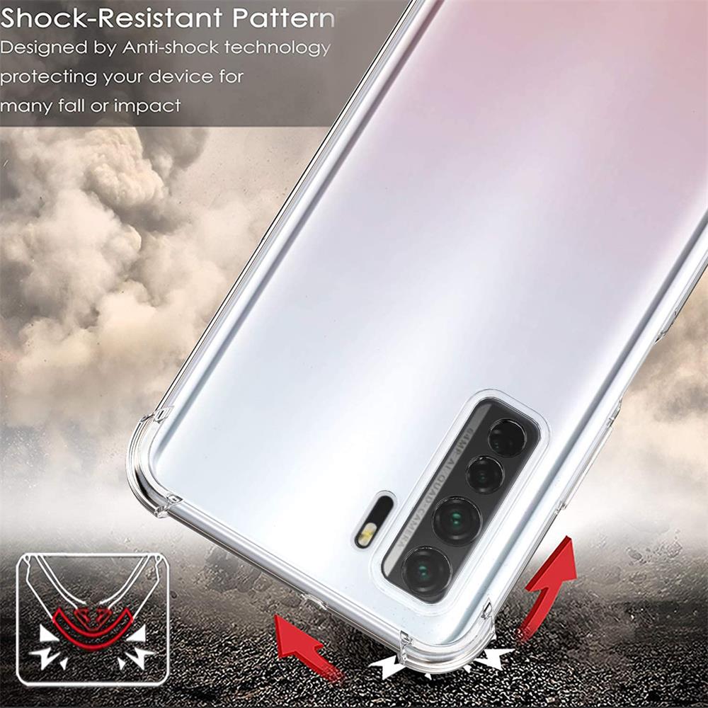 Rugged TPU für Huawei P40 Lite 5G in Transparent