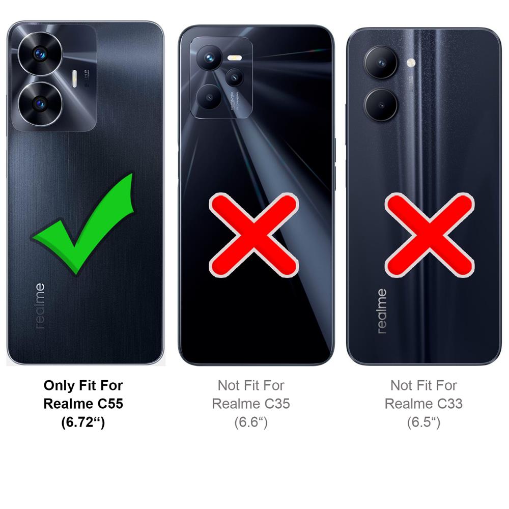 Glas 2in1 für Realme C55