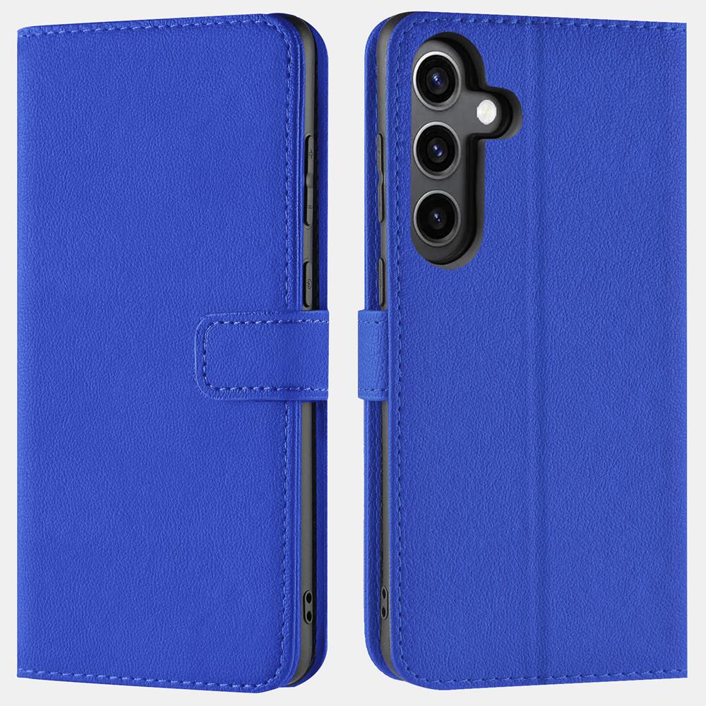 Basic Wallet für Samsung Galaxy S24 FE in Blau