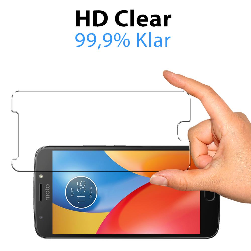 Glas 2in1 für Motorola Moto E4 Plus