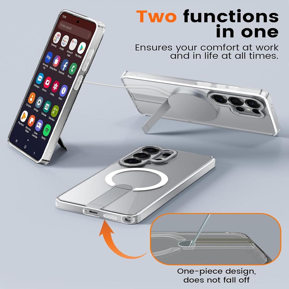 Kickstand TPU für Samsung Galaxy S26 Ultra in Transparent