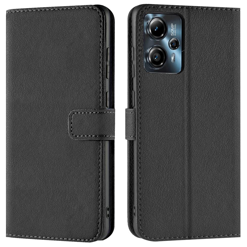 Basic Wallet für Motorola Moto G13 / G23 in Schwarz