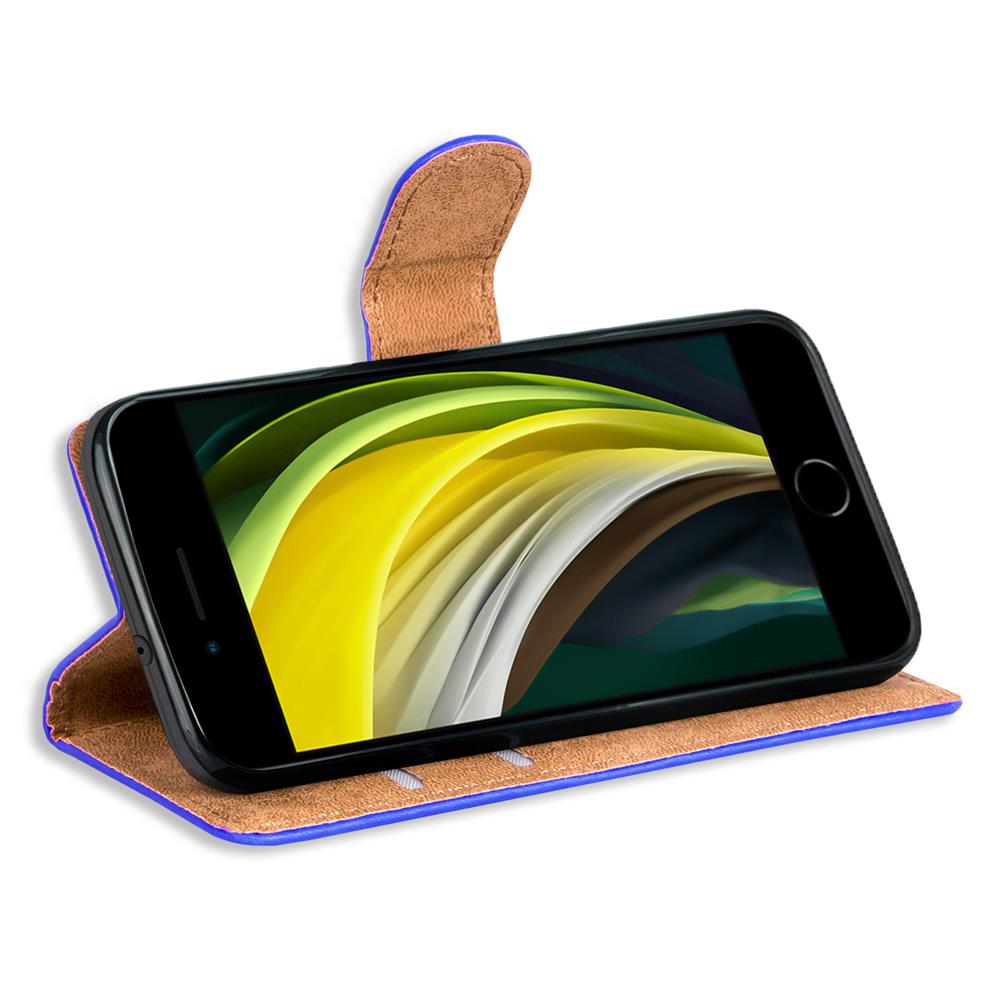 Basic Wallet für Apple iPhone 7 / 8 / SE 2 in Blau