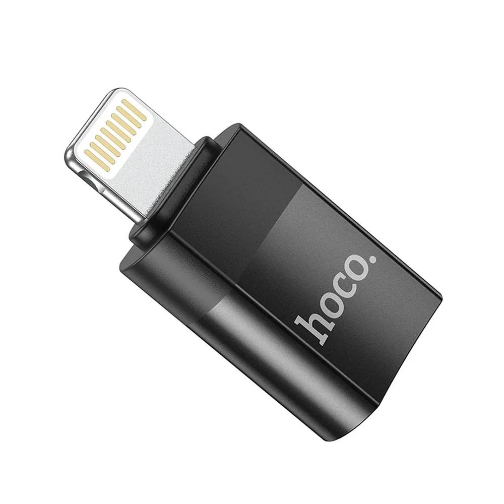 Hoco UA17 USB-C auf Lightning - Schwarz