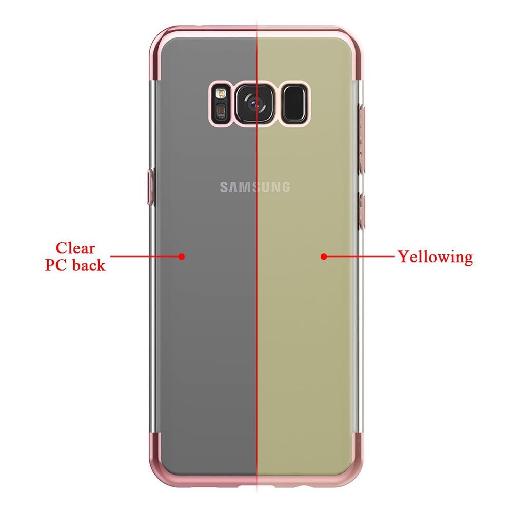Zero Edge Color für Samsung Galaxy S8 Plus in Rosegold