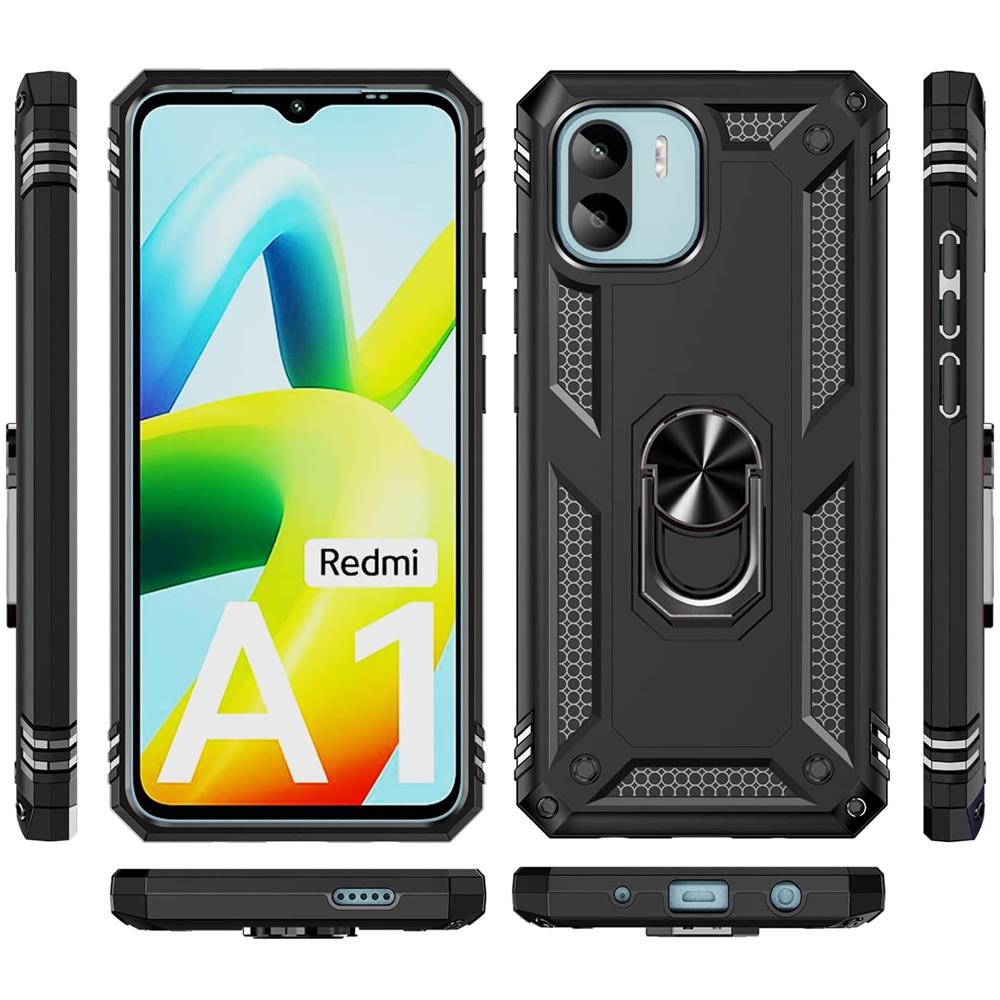 Army Case für Xiaomi Redmi A1 in Schwarz