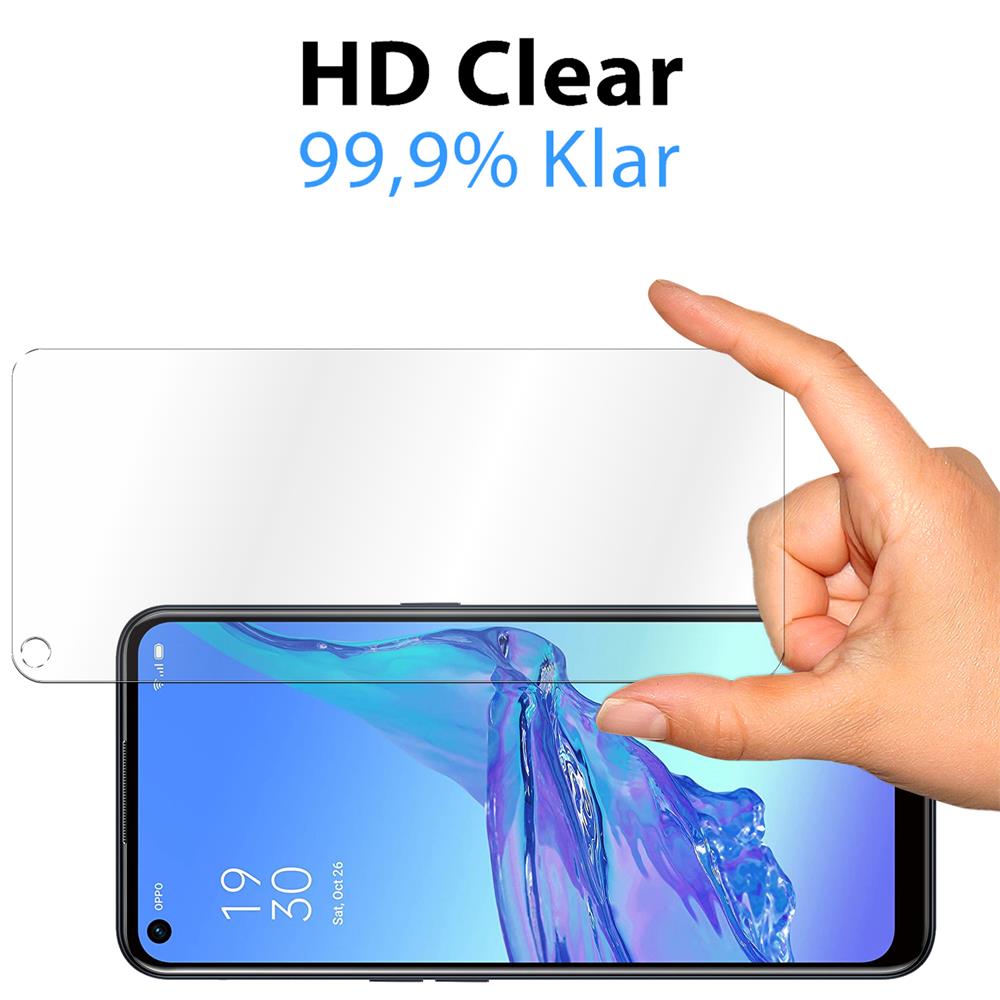 Glas 2in1 für OPPO A53 / A53s