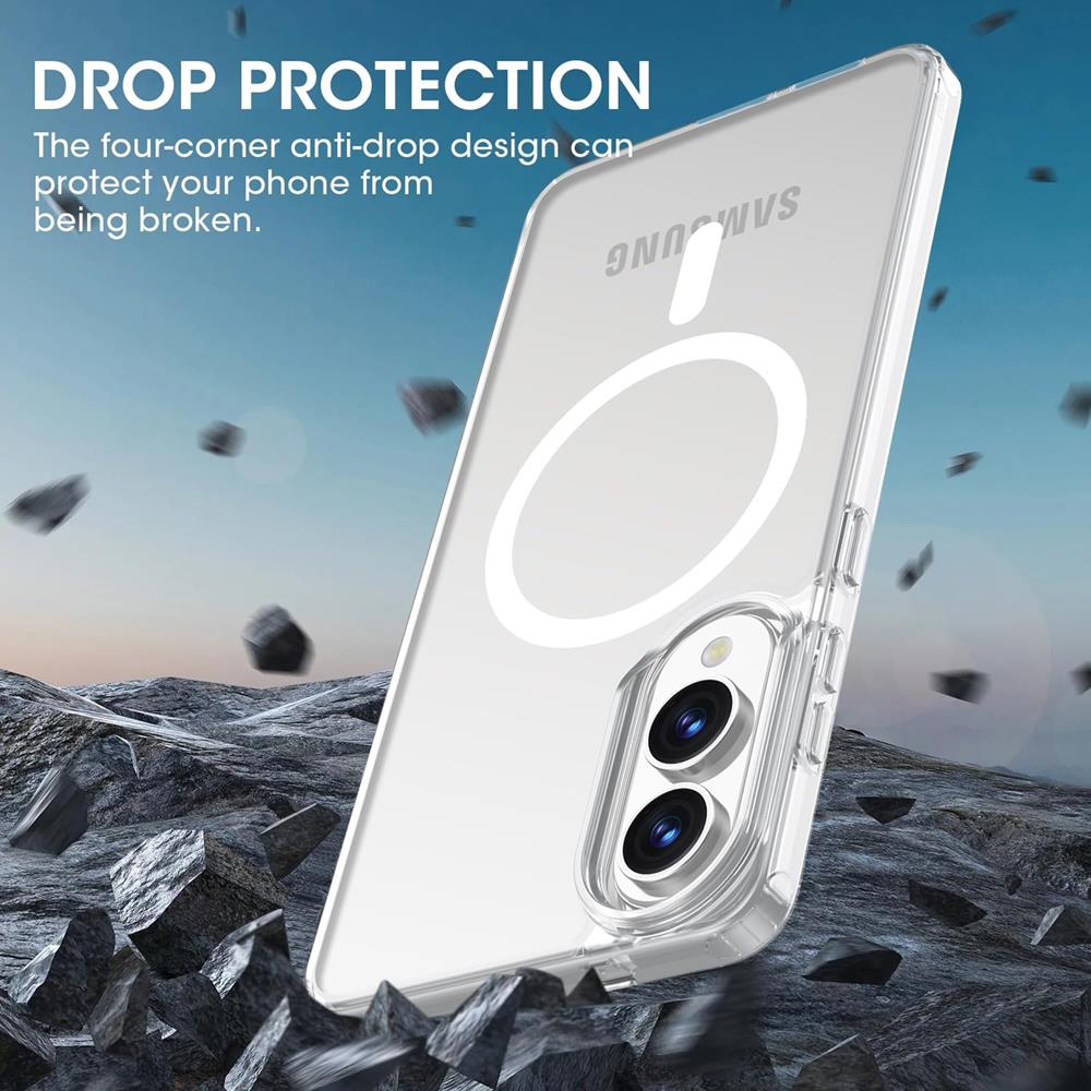 Magsafe TPU Case für Samsung Galaxy S25 Edge in Transparent