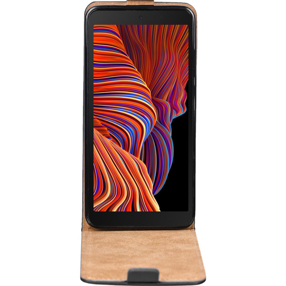 Basic Flip für Samsung Galaxy XCover 5 in Schwarz