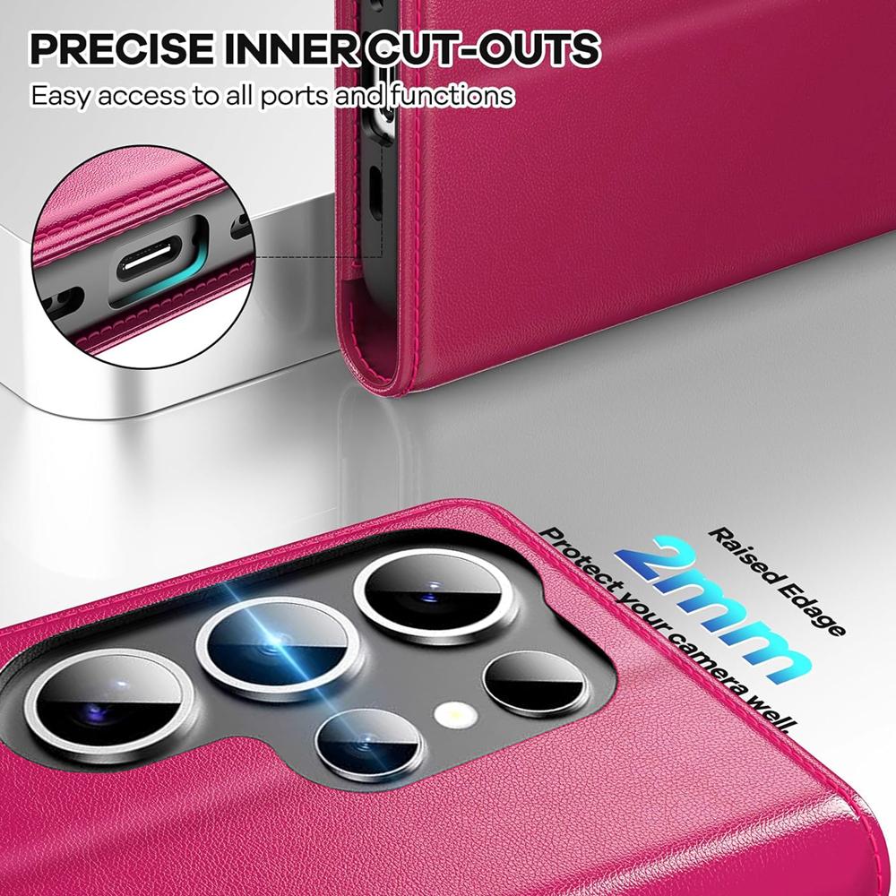 Basic Wallet für Samsung Galaxy S26 Ultra in Pink