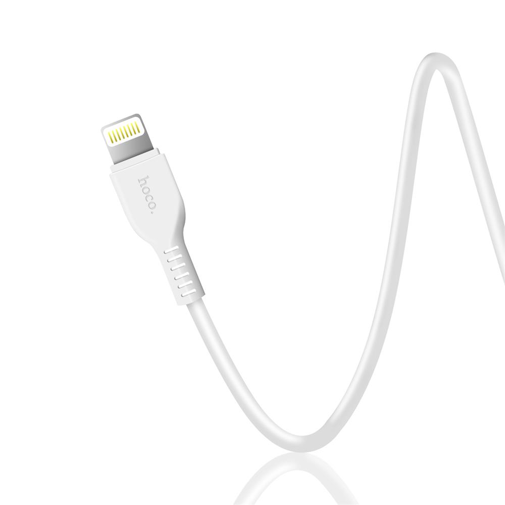 Hoco USB Kabel - X20 Lightning - 2M in Weiss