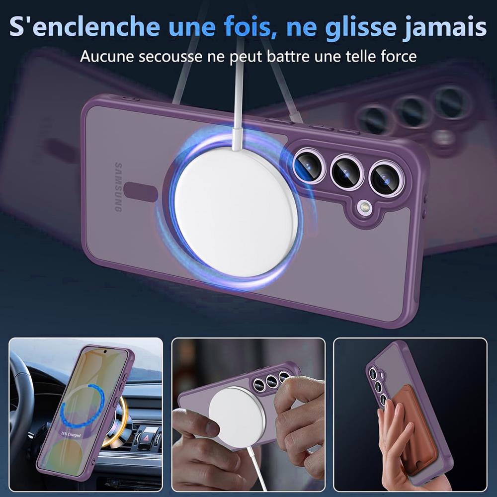 Zoya TPU für Samsung Galaxy S25 FE in Lila