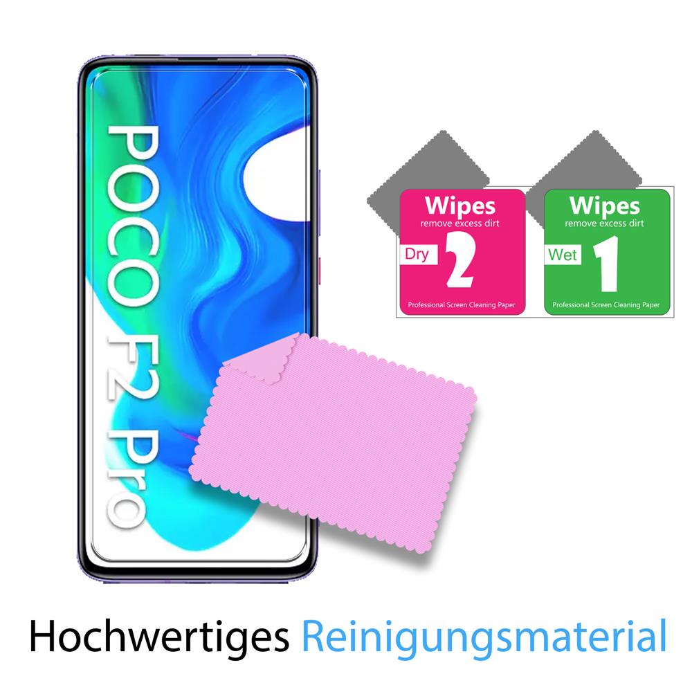 4in1 Glas Set für Xiaomi Poco F2 Pro