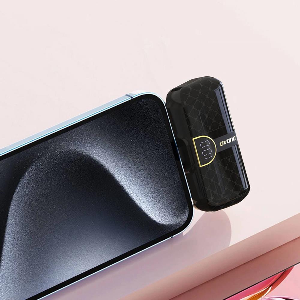 Power Bank - Dudao K20SL 5000 mAh in Schwarz