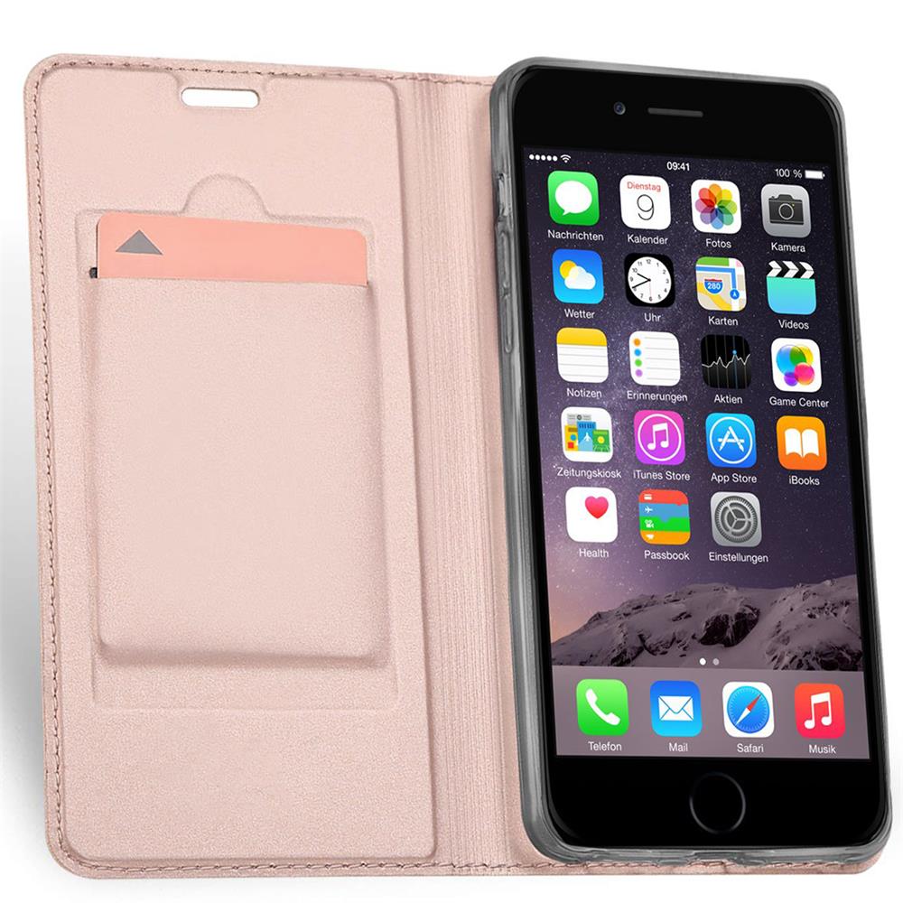 Electroplated Flip für Apple iPhone 7 Plus / 8 Plus in Rosegold