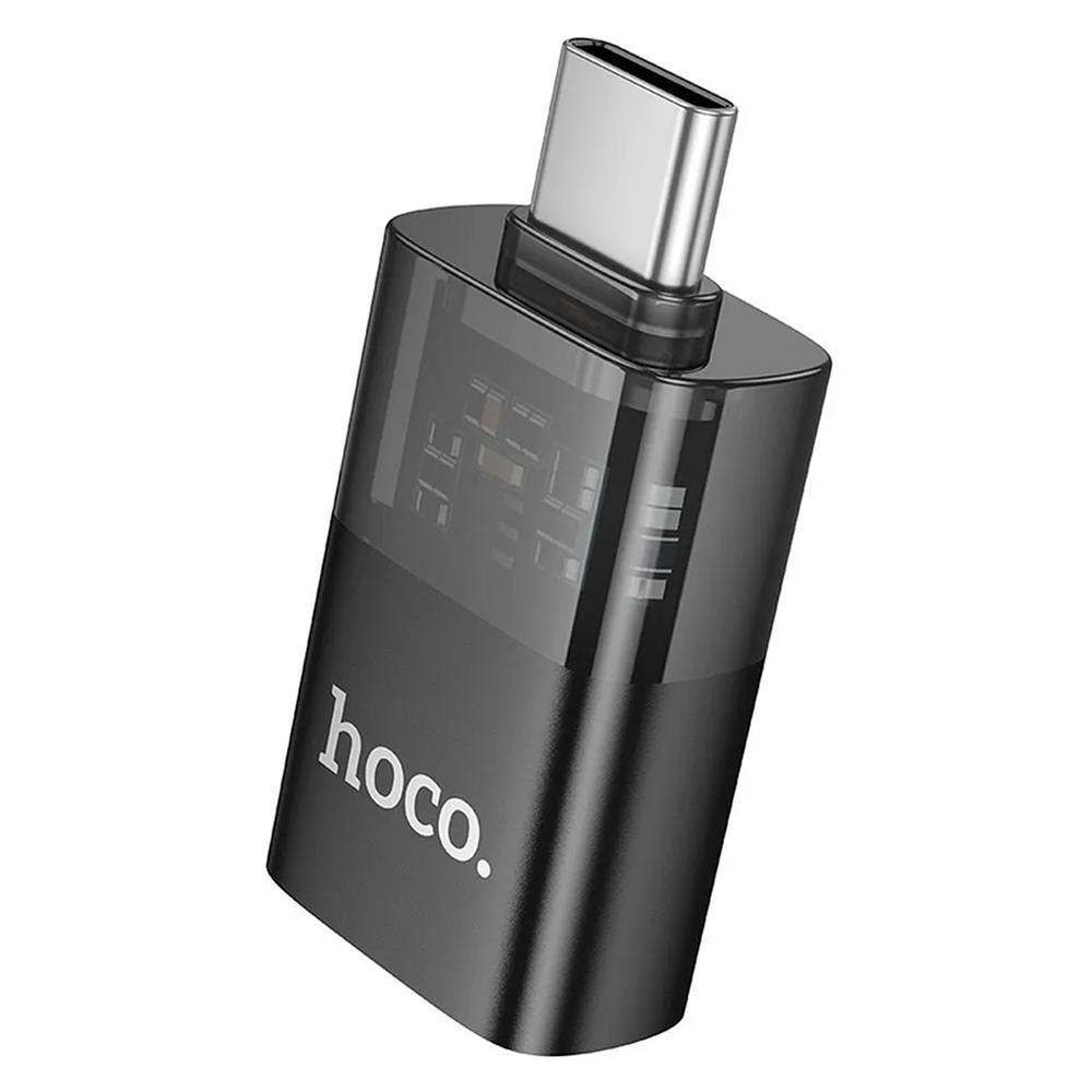 Hoco UA36B USB-C auf USB-A OTG - Schwarz