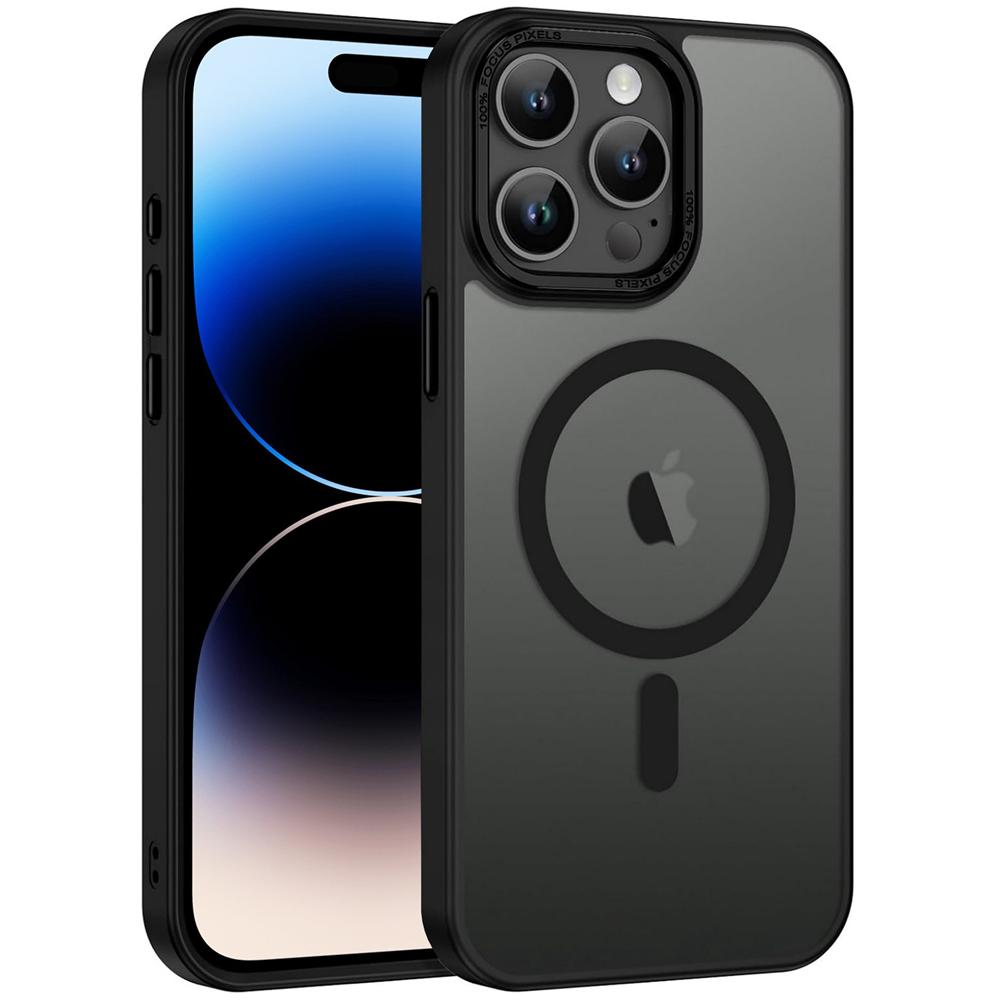 Frame Case für Apple iPhone 14 Pro Max in Schwarz