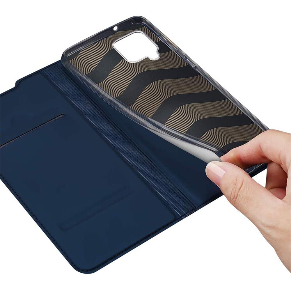 Electroplated Flip für Samsung Galaxy A42 5G in Blau