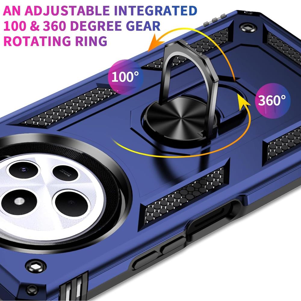 Army Case für Xiaomi Redmi 14C / Poco C75 in Blau