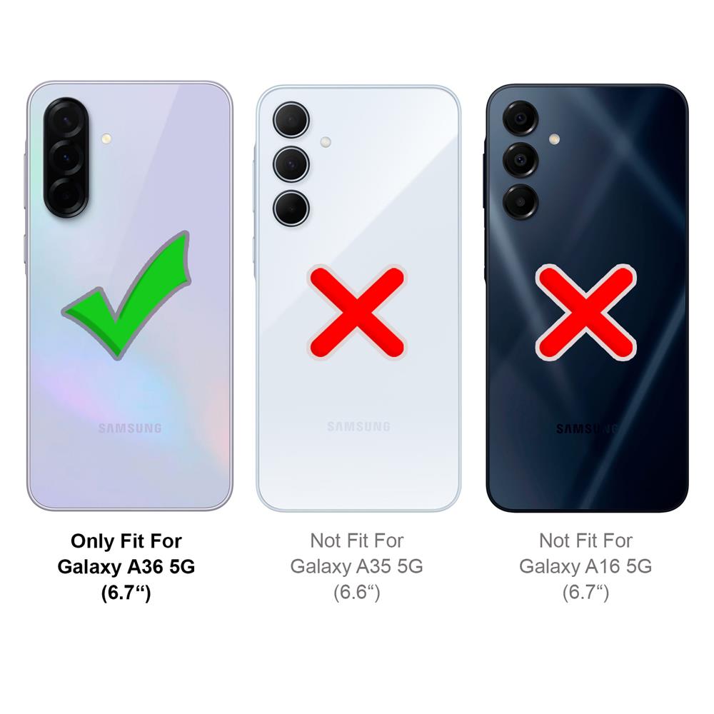 Thunder Case für Samsung Galaxy A36 5G in Schwarz