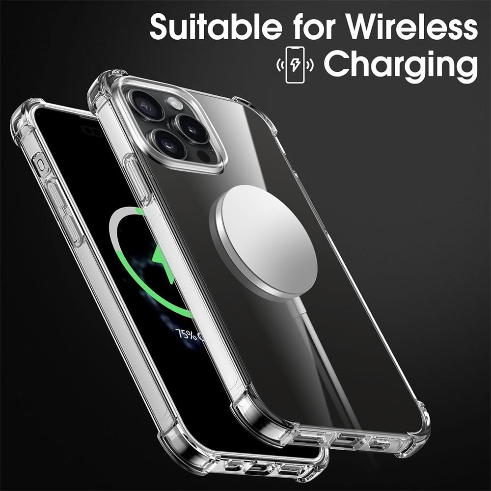 Rugged TPU für Apple iPhone 15 Pro Max in Transparent