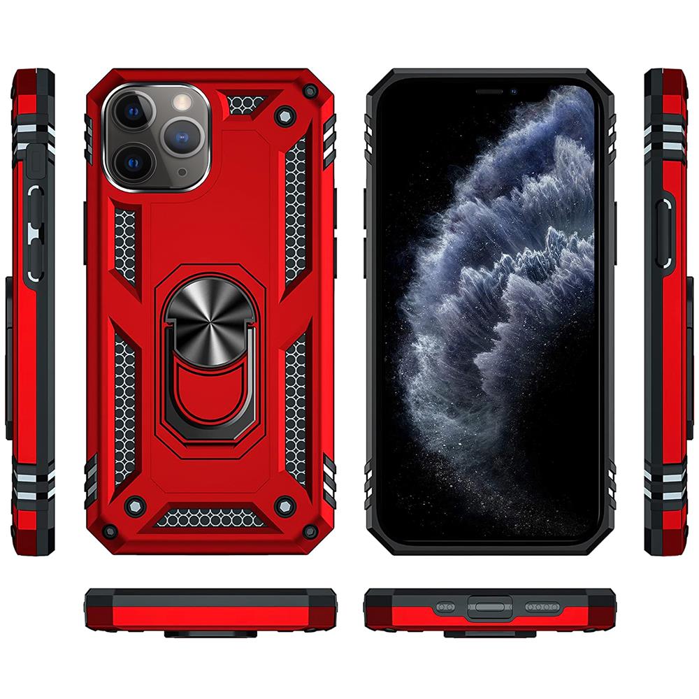 Army Case für Apple iPhone 11 Pro Max in Rot
